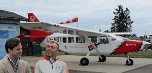 GippsAero delivers GA8 Airvan to Luxembourg's Prince F&eacute;lix